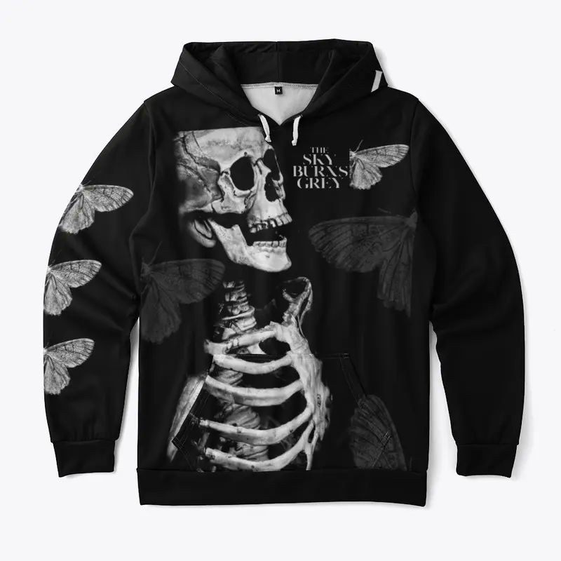 SKULL/MOTH HOODIE